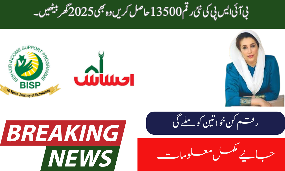 13500 کی ادائیگی حاصل کریں